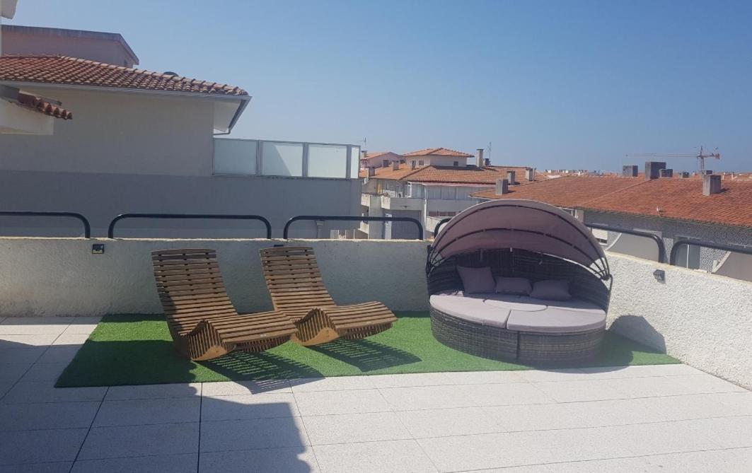 Vasco Da Gama Apartamento T2 Com Terraco Praia Da Barra กาฟันญา ดา นาซาเร ภายนอก รูปภาพ